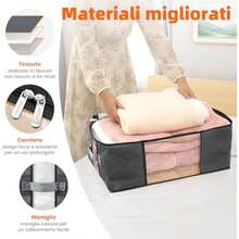 Fabric Storage - Gray - View 5