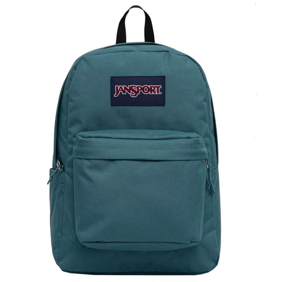 JanSport Superbreak Plus Backpack - Green Unisex Backpacks - Green - View 1