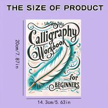 1pc Handwriting Practice Notebook, From Imitation To Adaptive Writing, Suitable For All Ages (Pen Not Included) - Rectangle - View 2