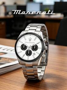 Jam Tangan Pria Maserati Automatic Skeleton dengan Casing Emas Mawar dan Tali Kulit Buaya Biru Tua, Jam Tangan Bisnis R8821139001 - JAM TANGAN - View 12