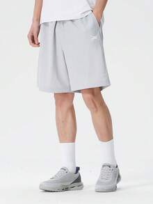 Skechers Men's Woven Shorts Comfortable Minimalist Casual Sports Shorts P226M208-02VP - Dawn Blue Gray - View 1