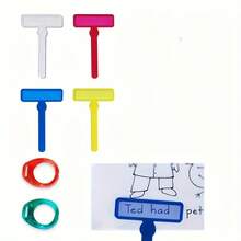 4pcs Finger Reading Guide Marker, Children Reading Tracking Ruler To Prevent Line Skipping, Kids Learning Aid Stationery - Color Style Randomized - View 5