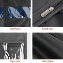 5 PCS Large Hanging Suit Bags Dress Coat Jacket Clothes Cover Dust Protector - UK-c390802 - View 9
