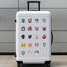 2pcs/550pcs Christmas & Halloween Stickers, High-Quality Self-Adhesive Christmas Stickers For Holiday Decoration | Durable Adhesive Stickers For Halloween Party Favors, Gift Wrapping, Envelope Sealing And Classroom Decor - Multicolor - View 3