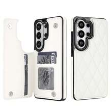 WEFOR Wallet Phone Case For Galaxy S26 S25 S24 S23 S22 Ultra Plus S25EDGE 24 FE, Multi-Card Slot Design, Magnetic Clasp, Built-In Stand, Shockproof Protection Cover, Compatible With IPhone 17 AIR 16e 16 15 14 13 12 11 Pro Max XR XS MAX, Magnetic Design, RFID Anti-Theft Card Slot, Magnetic Phone Protective Case, Shockproof, Unisex - White - View 55