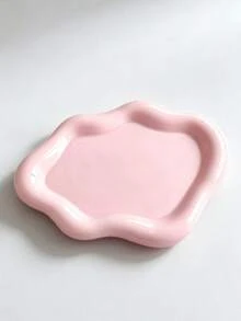 1pc Elegant Cloud-Shaped Tray, Anti-Drop Material Single-Layer Luxury Jewelry & Perfume Display Stand, Unique Jewelry Tray, Suitable For Home, Living Room And Office Key Storage, Home Decor - Multi-color Style - View 10