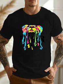 T-Shirty dla mężczyzn - Czarne - Zobacz 11