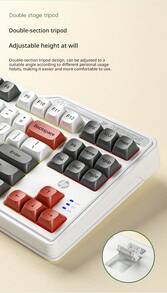 HP K120 Gaming Keyboard Mechanical Feel RGB Mixed Light 87-Key Layout Computer Keyboard Portable Quiet Wired Keyboard Compatible With PC Laptop Mac Personal Computer - View 6