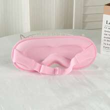 3D Contoured Sleep Eye Mask, Breathable Light Blocking Zero‑Pressure Eye Cover, Relieve Eye Fatigue Blindfold For Travel Nap Office Rest - A - View 9