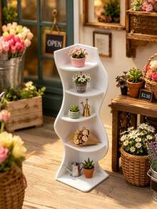 Fashionable Corner Shelf, Suitable For Dollhouse - A Perfect Mini Storage Unit For Displaying Dollhouse Decor And Miniature Books. An Ideal Gift For Family, Friends And Miniature Model Enthusiasts; Perfect For Halloween Or Christmas. - Multicolor - View 2