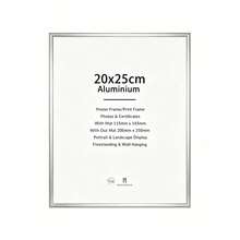 Mosearon 1pc/2pcs/3pcs/4pcs A3 Photo Frame, Classic Silver Rectangular 30x40cm Picture Frame, A4 Photo Frame, Poster Frame, No Mat, Suitable As Vacation Gift For Friends And Family, Can Be Hung Horizontally Or Vertically - Silver - View 20