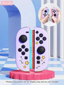 Ayotu Suitable For 2025 New Switch 2 Astronaut & Star Pattern Game Console Shell And Accessories, Set Includes Protective Case, Storage Bag, Joy-Con Controller Protective Cover And Other Multiple Style Accessories, Ideal Gift For Back To School - View 15