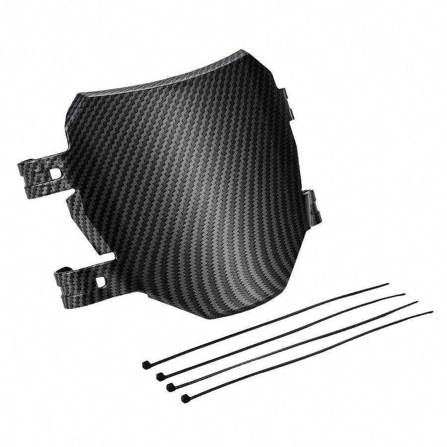 For Surron Front License Number Plate Carbon Fiber Pattern For Talaria Sting Stark Varg Motorcycle Accessories Registration Plate For Surron Lightbee S X E-Bike Only For Decoration