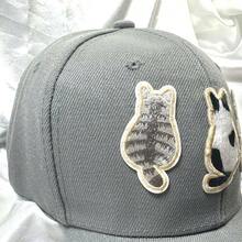 1pc Animal Cat Casual Party Cute Street Decor Baseball Cap, All Season Wearable Hat - CAT-a - View 9