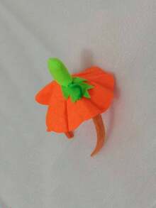 1pc Popular Holiday Pumpkin Headpiece, Suitable For Various Holidays, Gatherings And Party Decorations, Multiple Styles Available - Multicolor - View 6