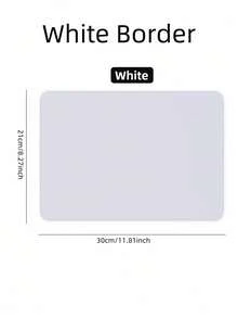 Mini Dry Erase Whiteboard, Portable A4 Size Drawing And Writing Board, Reusable Small Whiteboard, Suitable For Home, Office, Classroom, Used For Notes, Memos And Messages, Multicolor Frame - Multiple Styles - View 14