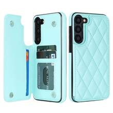WEFOR Wallet Phone Case For Galaxy S26 S25 S25 S24 S23 S22 Ultra Plus S25EDGE 24 FE, Multi-Card Slot Design, Magnetic Closure, Built-In Stand, Shockproof Protective Cover, Compatible With IPhone 17 AIR 16e 16 15 14 13 12 11 Pro Max XR XS MAX, Magnetic Design, RFID Anti-Theft Card Slot, Magnetic Phone Protective Case, Shockproof, Unisex - Light Blue - View 58