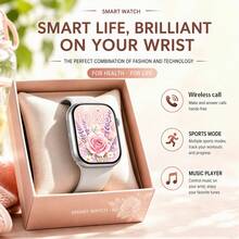 ZhiKexing Smartwatch Terbaru dengan Layar Definisi Tinggi 2,01 Inci, Daya Tahan Baterai Ultra Panjang, Tali yang Nyaman dan Bernapas, Smartwatch Olahraga Multifungsi, Berbagai Mode Olahraga, Pemutaran Musik, Panggilan Nirkabel, Notifikasi Pesan, Smartwatch Wanita, Smartwatch Pria, Pilihan Sempurna untuk Olahraga Sehari-hari dan Pakaian Kasual, Kompatibel dengan Android dan iOS - View 1