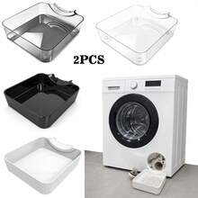 Heavy Duty Washing Machine Drain Pan Replacement Funnel, Suitable For Floor Overflow Washing Machine Drain Tray, Plastic Drainage System For Washing Machine, Suitable For Laundry Room And Bathroom Storage - Multicolor - View 2