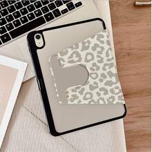1pc Leopard Print Tablet Stand Protective Case, Compatible With IPad 10th Gen 10.9 Inch 2022 Smart Protective Case/Air 13(M3 2025)/Air 11(M3 2025)/11(A16 2025), Compatible With Oppo Pad, Compatible With Huawei Matepad, Compatible With Vivo Pad, Compatible With Honor Pad, Compatible With Xiaoxin Pad - Multicolor - View 4