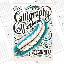 1pc Handwriting Practice Notebook, From Imitation To Adaptive Writing, Suitable For All Ages (Pen Not Included) - Rectangle - View 1