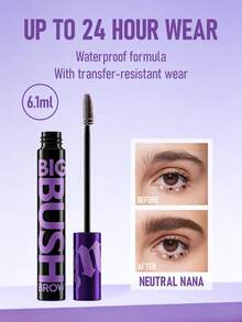 Urban Decay Big Bush 豐盈顯色眉毛膠 #Neutral Nana 6.1ml/0.2 Oz | 顯色眉毛膠 | 防水 | 長效持久 | 可疊加 | 抗暈染 | 抗脫屑 | 抗脫色 | 無動物實驗 - Neutral Nana - 6.1ml - 查看 1