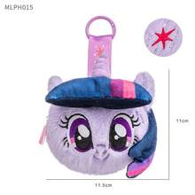 Hasbro My Little Pony 毛絨零錢包，創意動畫角色零錢包，完美禮物 - 彩色 - 查看 10