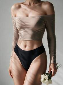 Aofeiqike 6 Buah Celana Dalam Wanita Tanpa Jahitan Model Low-Rise, Celana Dalam Lembut dan Tidak Terlihat, Pakaian Dalam Nyaman dan Tak Terlihat untuk Pemakaian Sehari-hari - MultiWarna - View 6