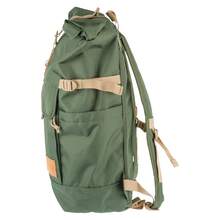 JanSport Hatchet Rolltop Backpack - Green Unisex Backpacks - Green - View 2