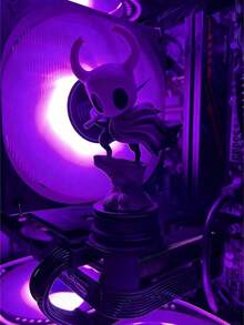 1PC Hollow Knight Little Knight Battle Version Scene Figure, Doll Ornament Model Gift - Multicolor - View 4
