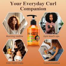280ml, 7-In-1 Curl Defining Cream, Long-Lasting Hold Curl Cream, Frizz Control, Moisturizing & Hydrating Curl Styling Cream, Non-Greasy Formula, Adds Shine, Curly Hair Conditioner Suitable For Wavy, Braids, Coily 4c Hair, Unisex - Cream - View 9