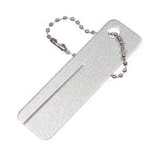 Diamond Portable Mini Keychain Knife Sharpener Outdoor Camping Sharpening Tool Sandpaper Nail File - A - View 13
