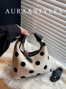 Women's New Style Shoulder Crossbody Dumpling Bag Handbag - Black - View 1
