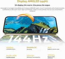 Realme 16 Pro 5G 智慧型手機 8GB + 256GB/8GB + 512GB，200MP LumaColor 相機 + 50MP，搭載 Dimensity 7300 MAX 處理器，6500mAh 電池與 45W 快充，6.78 吋 144Hz 螢幕，7.8mm 薄身，解鎖手機，Android 16，不含適配器 - 紫色 - 查看 4