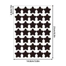 350pcs/10sheets Colorful Star Doodle Stickers 21x14.8cm 1 Inch Each 10 Colors Perfect For Teacher Reward Stickers, Office Document Marking, Handmade Scrapbook DIY, Event Props, Storage Planning Classification Marking - Multicolor - View 8
