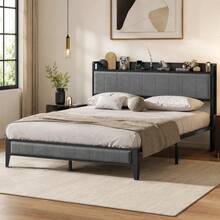 Bed Frames - Grey - View 2