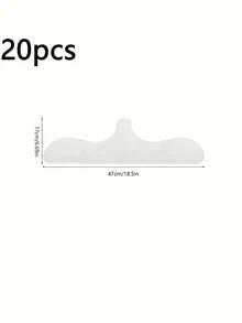 1/10/15/20pcs Bra Pads, 3-Layer Non-Woven Absorbent Pads, Super Absorbent Breathable Cool, Pastoral Style Invisible Bra Liners, Comfortable All-Day Wear, Suitable For Sports, Travel, Summer - Multicolor - View 10