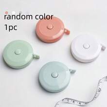 1pc Household Affordable Mini Tape Measure, Meter Ruler, Small, Portable, Double-Sided Scale, Household Measurement Of Clothes, Height, Multi-Function, High-Precision, Household Necessary Measurement Length 1.5m/59in - Random Color - View 8