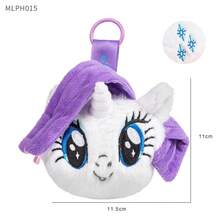 Hasbro My Little Pony 毛絨零錢包，創意動畫角色零錢包，完美禮物 - 彩色 - 查看 9