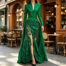 Women Two-Piece Outfits - Green - View 1