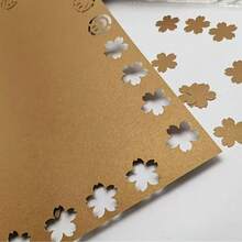 17 Sheets Chocolate Brown Pearlescent Cardstock - A5 Size Thickened Handmade Paper, Soft Satin Luster, Suitable For Wedding Invitations, Scrapbook Materials, DIY Gift Box Packaging, Photo Album Decoration, Artistic Greeting Cards - 17 Sheets Of Gold-brown Pearlescent Cardstock - View 5