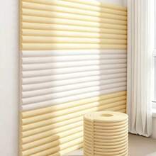 1 Rolle 30cm weiches quadratisches NBR-Gummischaum Bett-Kopfteil-Polsterung, selbstklebend, individuell zuschneidbar, wasserdicht, feuchtigkeitsabweisend, staubabweisend, kratzfest, schallisolierend, Heimdekoration Hintergrundwandpaneel - A - Übersicht 1