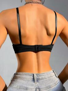 3pcs/Set Multicolor Seamless Single Layer Comfortable Women's Bra With Back Hook, No Padding, Wireless, Adjustable Shoulder Straps, Seamless Lingerie And Sports Bra - Multicolor - View 6