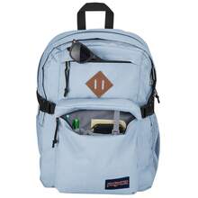 JanSport Main Campus Backpack - Blue Unisex Backpacks - Cadet Blue - View 4