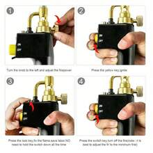 Professional Propane Mapp Blow Torch Welding Soldering Gas Plumbing Kit + 3 TIPS - VJJ0296 - View 6