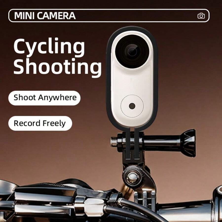 HD Mini Finger Camera Ultra-Wide Angle Magnetic Anti-Shake Rechargeable With Display Screen, Suitable For Vlog And Pet Filming, Small Sports Recording Camera, Portable Design, Cycling Recorder, Wearable Pet Video - View 1