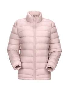 CAMEL CROWN Women's 3-In-1 Outdoor Jacket With Down Liner, Waterproof Winter Hiking Coat - Wood Color - View 5