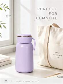 1pc Mini Pocket Cup, Stainless Steel Coffee Cup, Made Of Stainless Steel With Long-Lasting Cold And Heat Retention, Compact And Cute Design For Easy Carrying, Suitable For Women For Shopping, Commuting, Outdoor Travel, Fitness And Sports - Multicolor - View 8