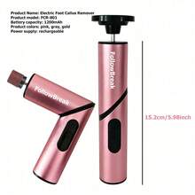 Foldable Electric Foot File, Rechargeable Handheld Foot Dead Skin Remover, 9-Speed Adjustable, Multi-Function Personal Foot Polisher, Portable Callus Removal Tool For Home And Nail Salon, Foot Care Tool For Men And Women - Multicolor - View 9