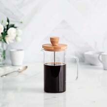 Manual Coffee Press, Practical Coffee Brewing Tool For Household Coffee Preparation - Orange - View 3